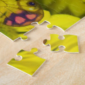 Schmetterling auf Gelb Puzzle (Seite)
