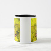 Schmetterling auf Gelb Tasse (Zentrum)