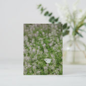 Schmetterling auf Kriechthieb Postkarte (Stehend Vorderseite)