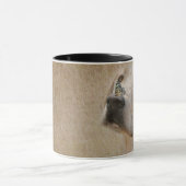 Schmetterling auf Labrador Retriever Tasse (Zentrum)