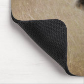 Schmetterling auf Labrador Retriever's Nase Mousepad (Ecke)