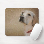 Schmetterling auf Labrador Retriever's Nase Mousepad (Mit Mouse)