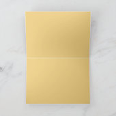 Schmetterling auf orangefarbener Blume, unbedachte Karte (Innenseite)