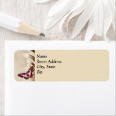 Schmetterling auf satin Hintergrund (Insitu)