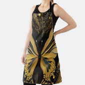 Schmetterling auf schwarz schürze (InSitu)