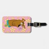 Schmetterling auf Scooby-Doos Nase Gepäckanhänger (Vorderseite horizontal)