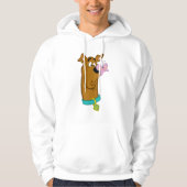 Schmetterling auf Scooby-Doos Nase Hoodie (Vorderseite)