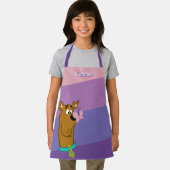 Schmetterling auf Scooby-Doos Nase Schürze (Insitu)