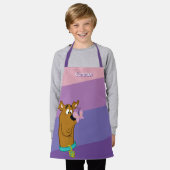 Schmetterling auf Scooby-Doos Nase Schürze (Getragen)