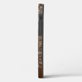 Schmetterling auf Sonnenblumenstrauch Case-Mate iPhone Hülle (Rückseite / Links)