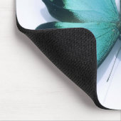 Schmetterling auf weiß mousepad (Ecke)
