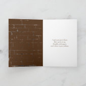 Schmetterling auf Wildblume Beileid Karte (Innenseite)