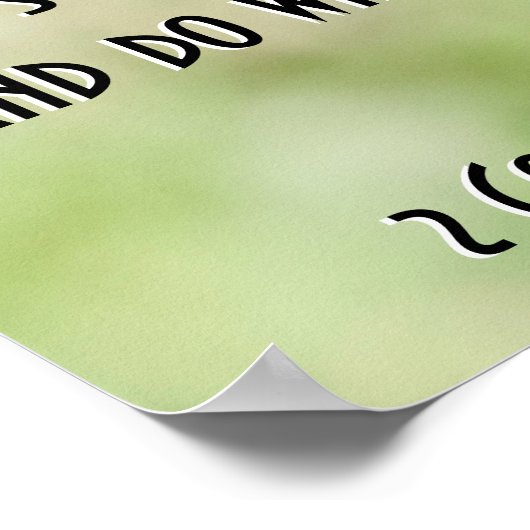 Schmetterling auf Wildblumen, w Corinthians Verse Poster (Ecke)