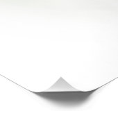 Schmetterling auf Zaun Poster (Ecke)