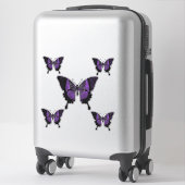 Schmetterling Aufkleber (Koffer)