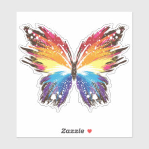 Schmetterling Aufkleber