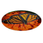 Schmetterling aus dekorativem Glas Schneidebrett (Ecke)