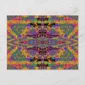 Schmetterling aus dem Gelb Postkarte (Vorderseite)