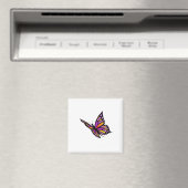Schmetterling aus dem Himmel Magnet (In Situ (Geschirrspüler))