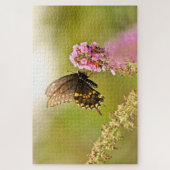 Schmetterling aus schwarzem Frack Puzzle (Vertikal)