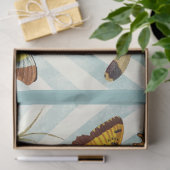 Schmetterling ausgeschnitten und Gewebespapier zus Seidenpapier (Geschenk)