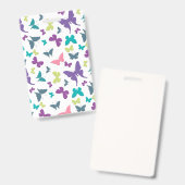 Schmetterling Ausweis (Vorder- & Rückseite)