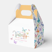 Schmetterling Baby Showbox - Aquarell Geschenkschachtel (Rückseite)