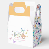 Schmetterling Baby Showbox - Aquarell Geschenkschachtel (Geöffnet)