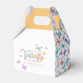 Schmetterling Baby Showbox - Aquarell Geschenkschachtel