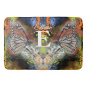 Schmetterling Badematte (Vorderseite)