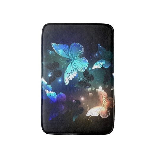 Schmetterling Badematte (Vorderseite Vertikal)