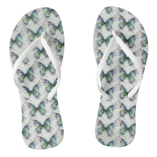 Schmetterling Badesandalen (Fußbett)