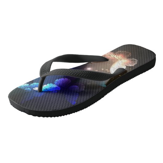 Schmetterling Badesandalen (Schrägansicht)