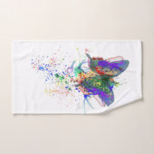 Schmetterling Badhandtuch Set (Handtuch)