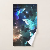 Schmetterling Badhandtuch Set (Handtuch)