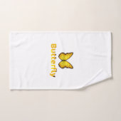 Schmetterling Badhandtuch Set (Handtuch)
