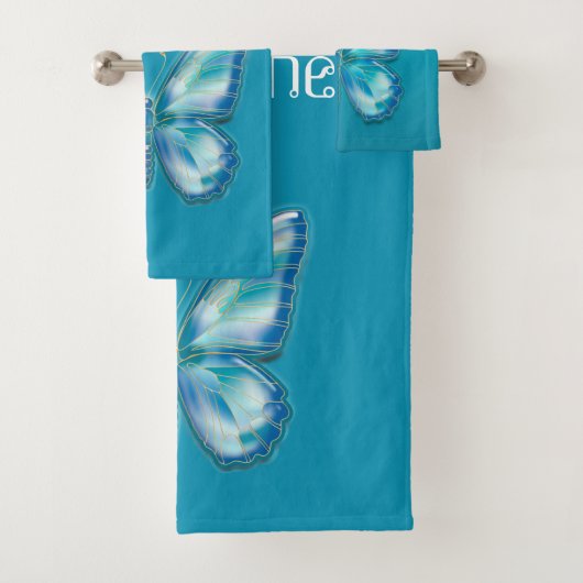 Schmetterling Badhandtuch Set (Insitu)