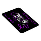 Schmetterling/Band...Fibro Magnet (Rechte Seite)