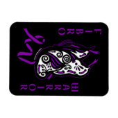 Schmetterling/Band...Fibro Magnet (Horizontal)