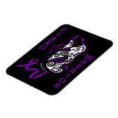 Schmetterling/Band...Fibro Magnet (Linke Seite)