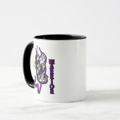 Schmetterling/Band...Fibro Tasse (Vorderseite Links)