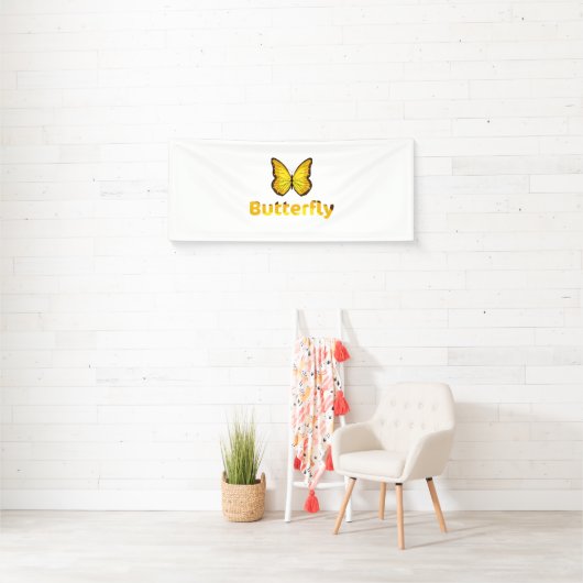 Schmetterling Banner (Insitu)