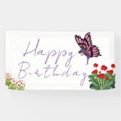 Schmetterling Banner (Horizontal)