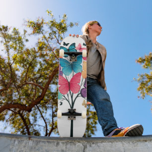 Schmetterling Baum des Lebens von Whimsical Nature Skateboard