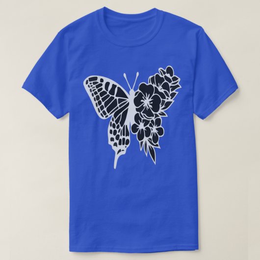 Schmetterling Beauty Womens Schmetterling T-Shirt (Design vorne)