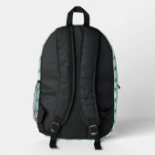 Schmetterling Bedruckter Rucksack (Rückseite)