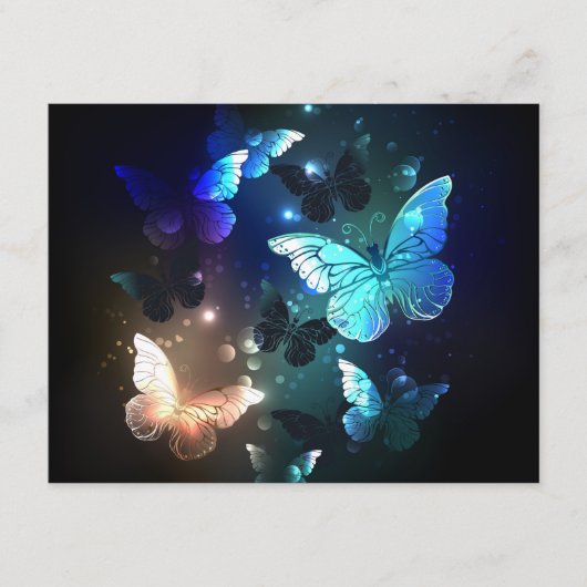 Schmetterling Begleitkarte (Vorderseite)