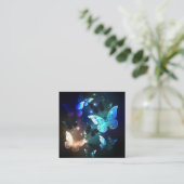 Schmetterling Begleitkarte (Stehend Vorderseite)