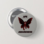Schmetterling/Bewusstsein...APS Button (Vorne & Hinten)