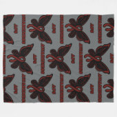 Schmetterling/Bewusstsein...APS Fleece Blanket (Vorderseite (Horizontal))